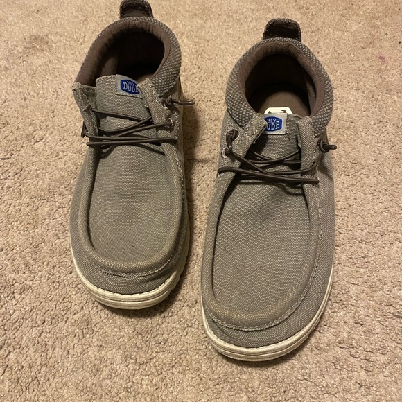 Hey Dude Other - Hey Dude Men's Gray Loafers